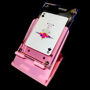Louis Vuitton x Murakami collab monogram playing Card QUEEN! White LV